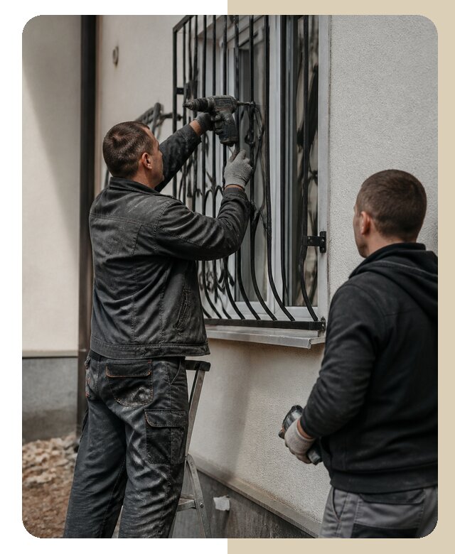 Установка наружных решеток в Ступино от 5093 р. | Дверной